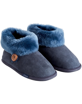 Navy slipper 2025 boots ladies