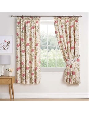 Red | Shernbourne Curtains | Scott's of Stow