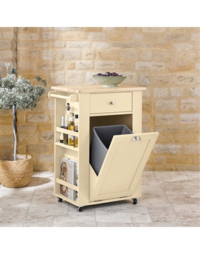 CREAM | Winchcombe® Bin Cart | Scott's of Stow