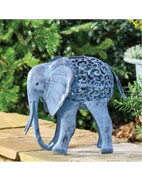 Solar Scroll Pattern Elephant | Scott's of Stow