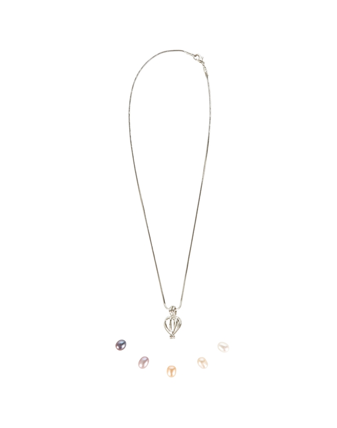 Caged Pearl Pendant