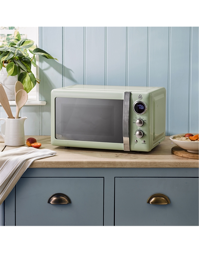 Buttermilk | Swan Retro Microwave | Scott's of Stow