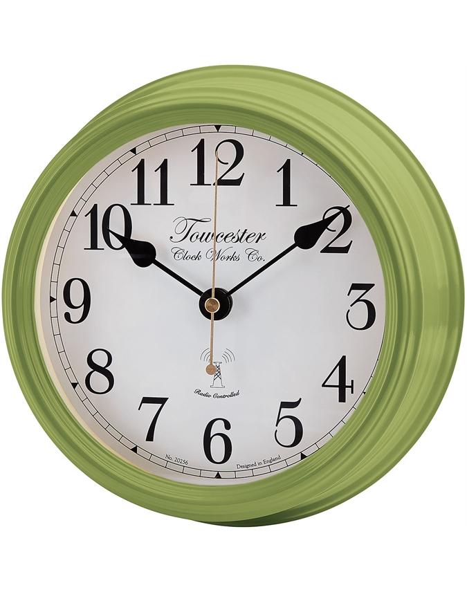 Black Radio Controlled Wall Clock Scott's of Stow