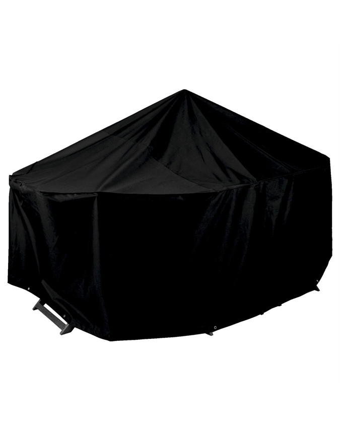 Black 6Seater Rectangular Patio Set Cover Scott's of Stow