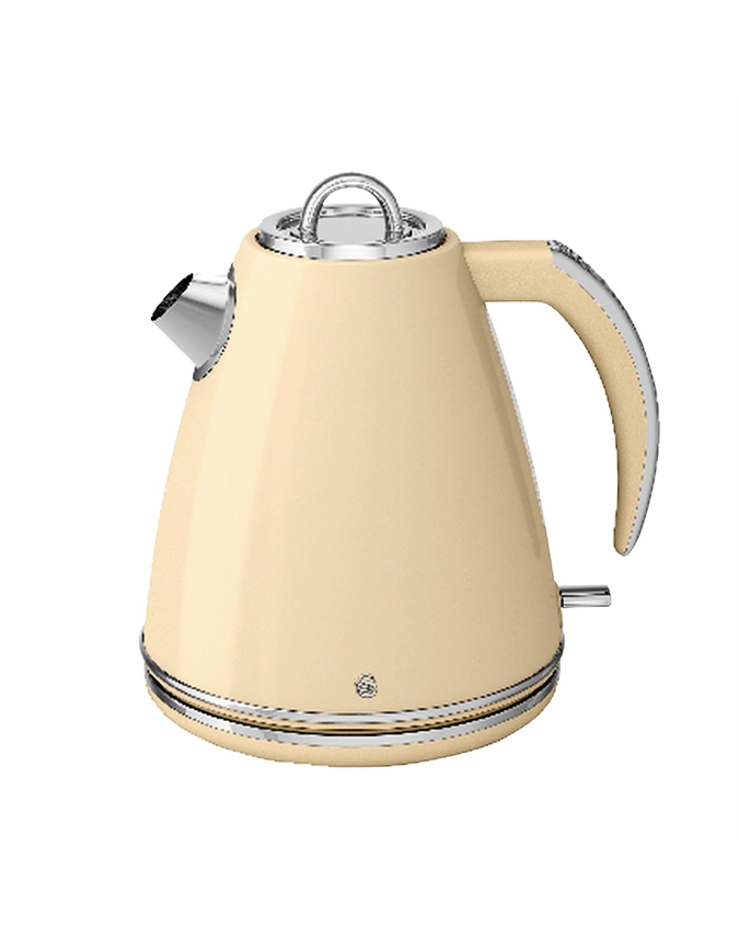 Buttermilk Swan Retro Cordless Jug Kettle Scott's of Stow