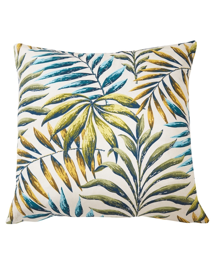 Fern Green Summer Scatter Cushion 43cm sq Pure Collection