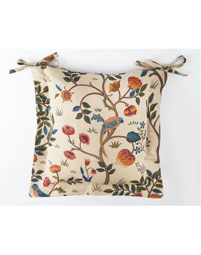 Oxford William Morris Home Collection Seat Pad Pure Collection