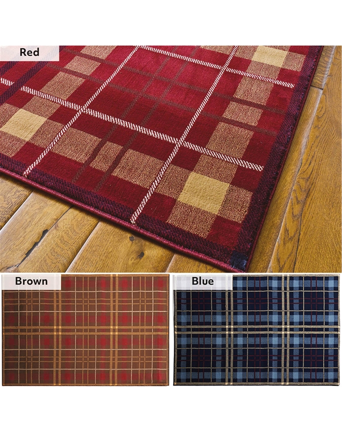 Runner (67 x 230cm) Glenside Polypropylene Tartan Rug & Runner Range