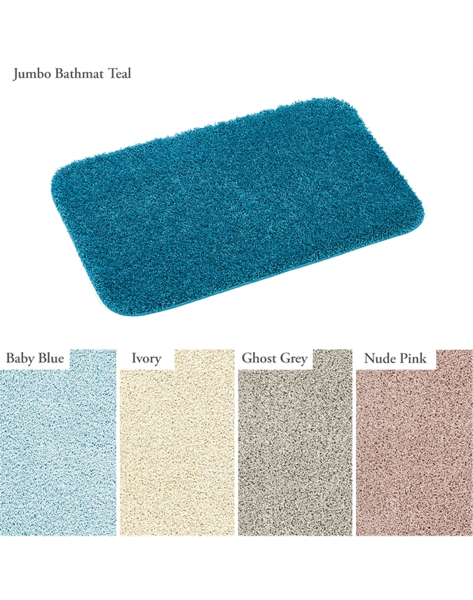 Jumbo Shaped Bath Mats Pure Collection