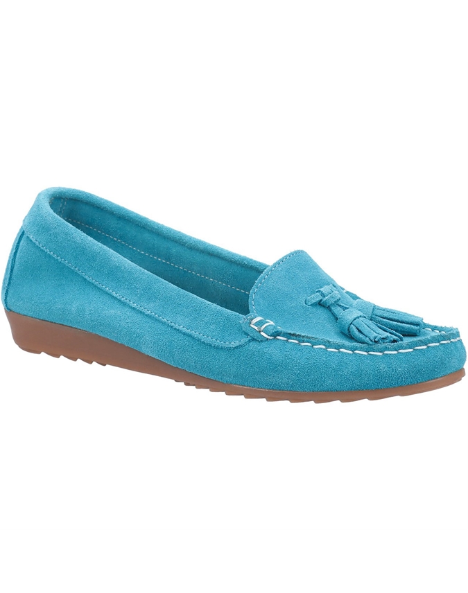 Turquoise Ladies' Slipon Loafers Pure Collection