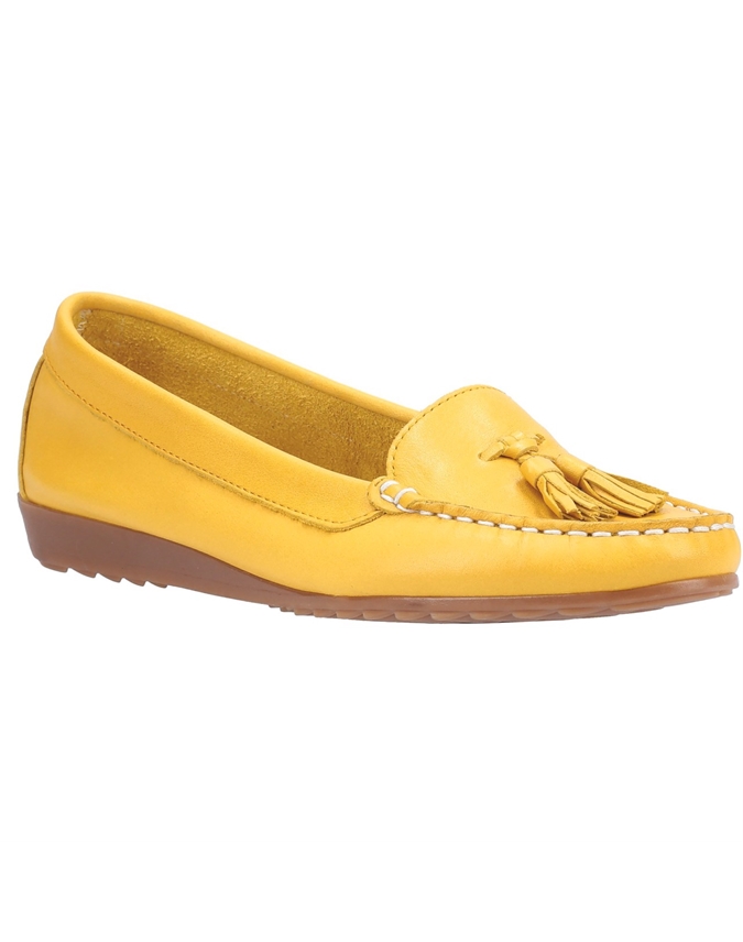 Yellow | Ladies' Slip-on Loafers | Pure Collection