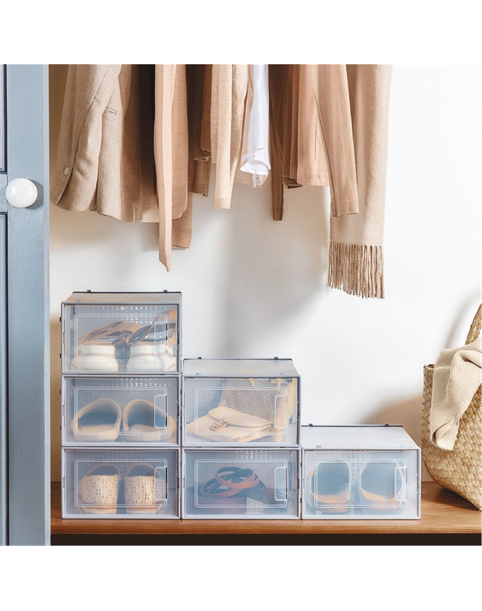 Front Opening Storage Boxes Set of 6 Scott's of Stow