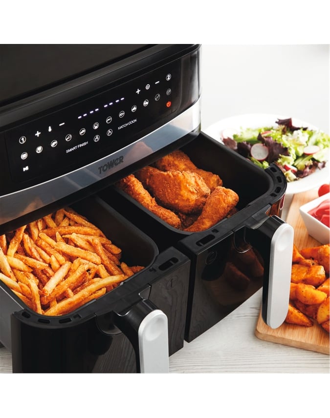 Tower Vortx Dual Basket Air Fryer | Scott's Of Stow