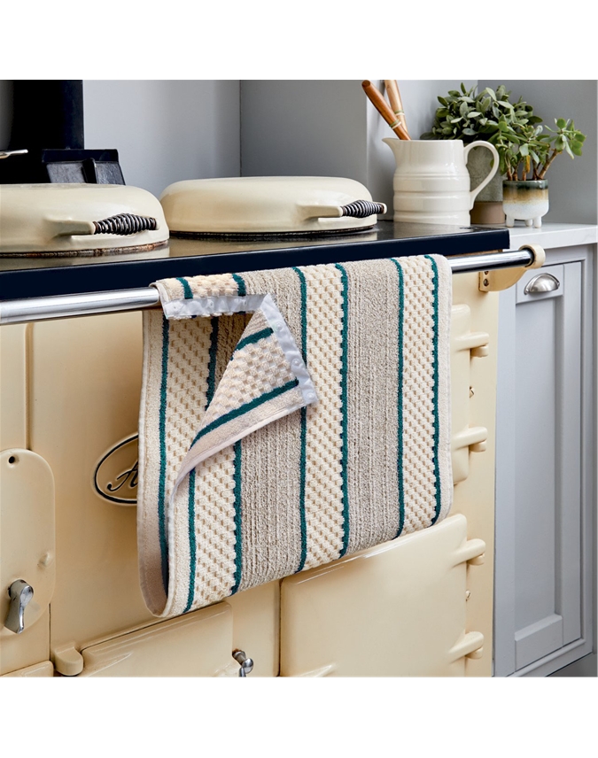 Blue | Striped Range Cooker Towel | Scott's of Stow