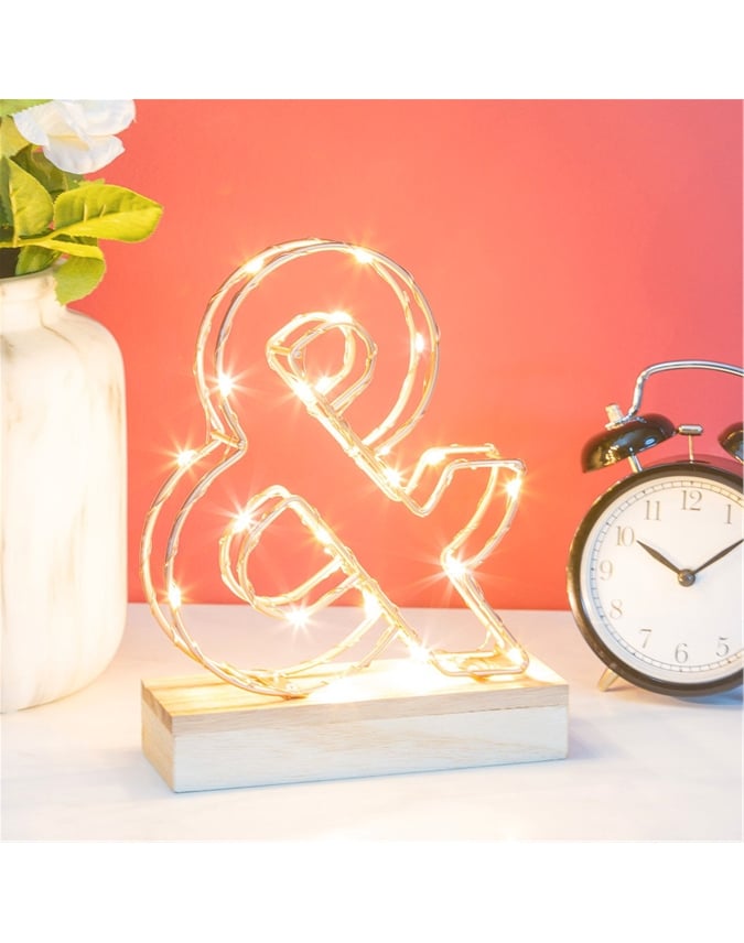 B | Personalised Illuminated Alphabet Letter | Gift Discoveries