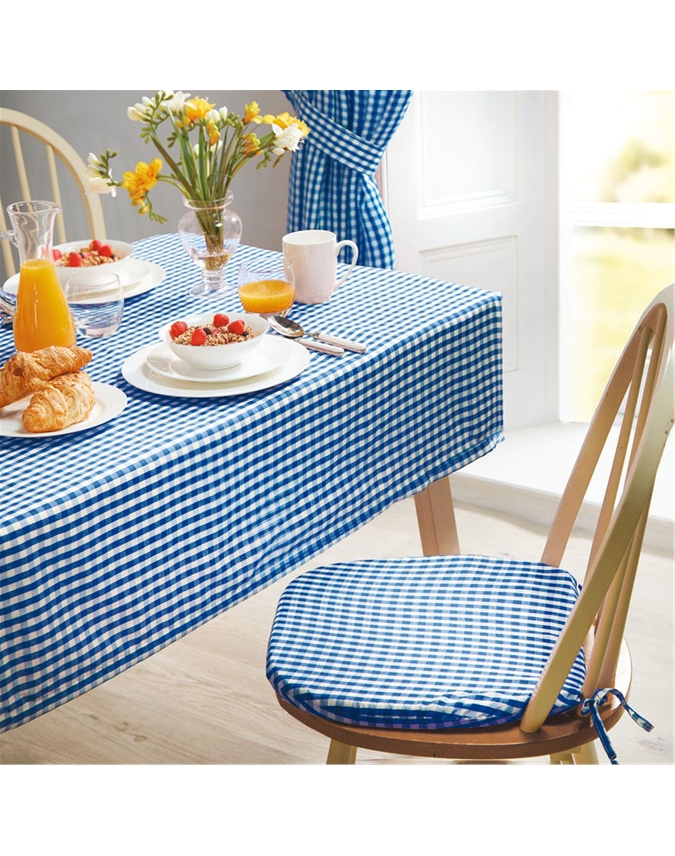 137cm sq. | Gingham Tablecloth | Scott's of Stow