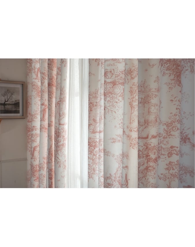 168 x 137cm ToiledeJouy Curtains Scott's of Stow