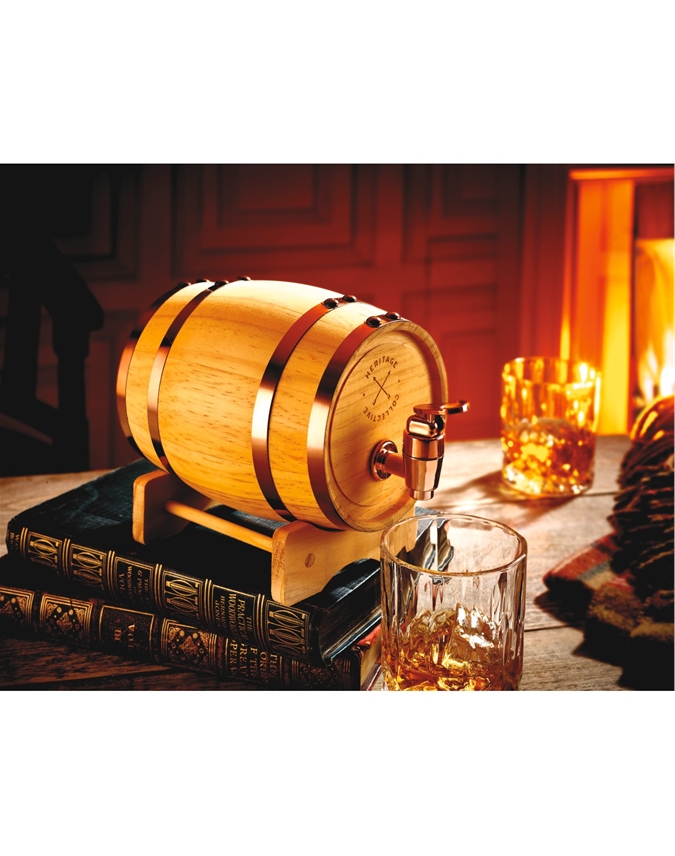 Whisky Barrel Dispenser