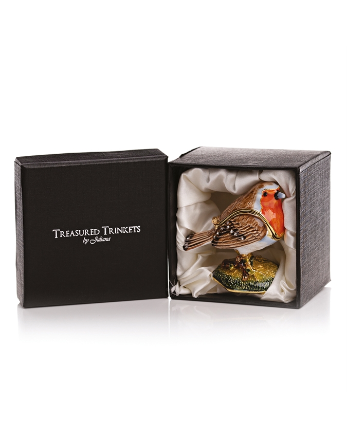 Treasured Trinkets Box - Robin