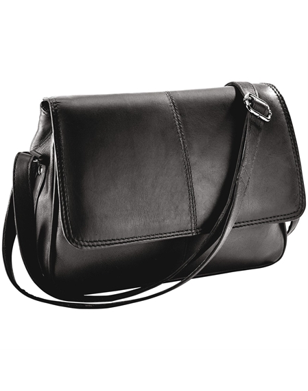 Caroline Leather Flap Over Bag