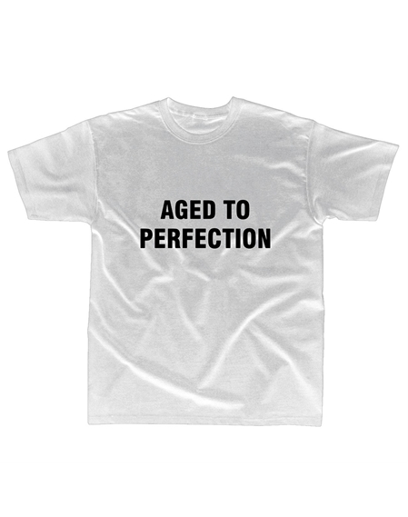 Slogan T-shirt - Aged to Perfection