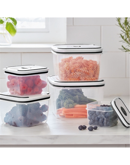Microwaveable Food Storage Containers - Set of 5