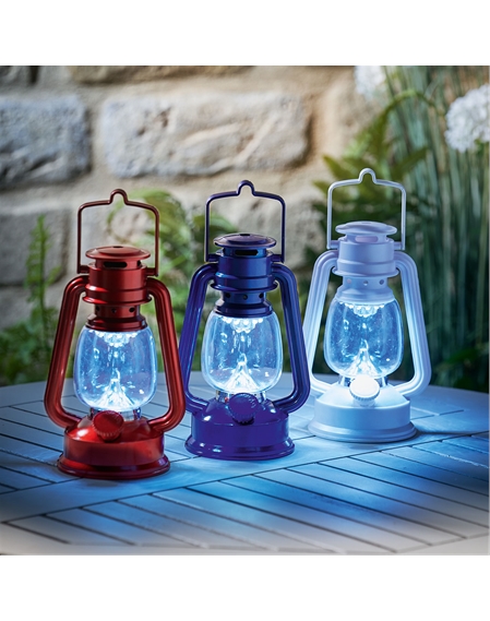 Battery-operated Storm Lanterns - Set of 3