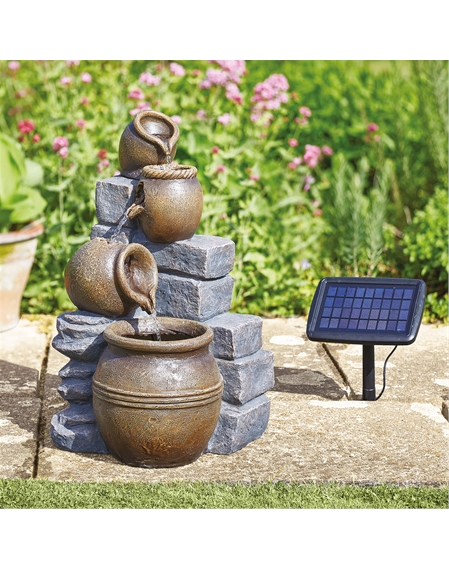 Solar Plant Pot Water Fountain In Under 15 Minutes - Interior Frugalista