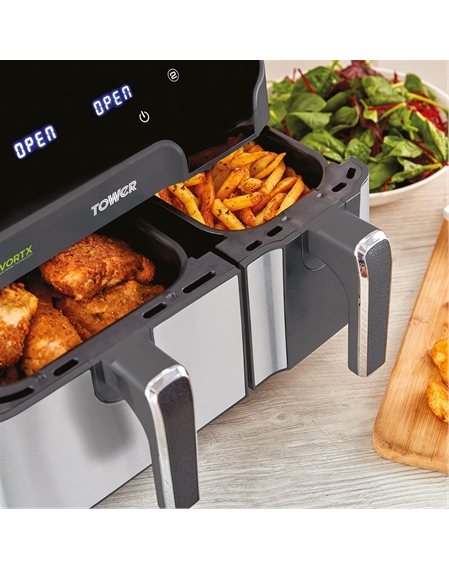 Tower Vortx Duo Two Basket Air Fryer