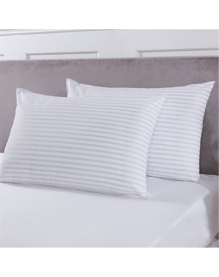 Hollowfibre Pillows with Polycotton Cover - Pack of 2