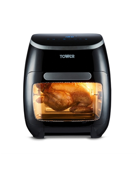 Tower Xpress Pro 11L 10-in-1 Digital Air Fryer Oven with Rotisserie