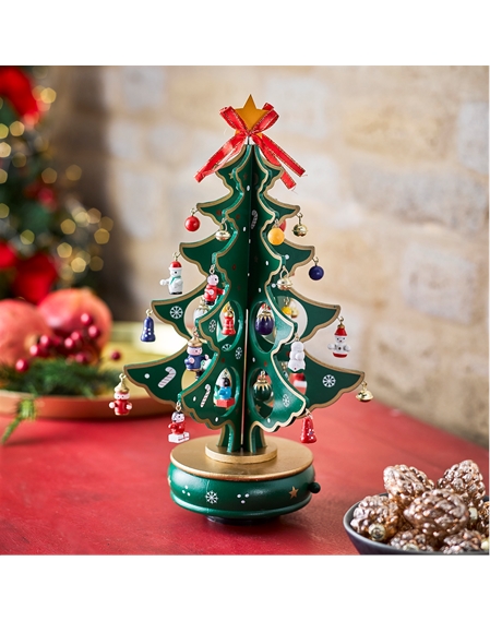 Musical Spinning Tree Decoration