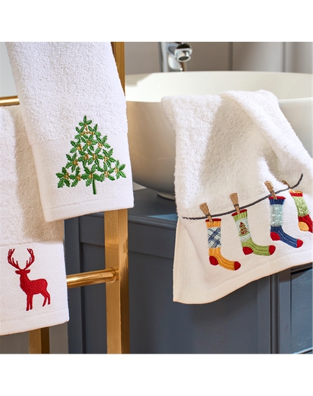 Christmas Guest Towel