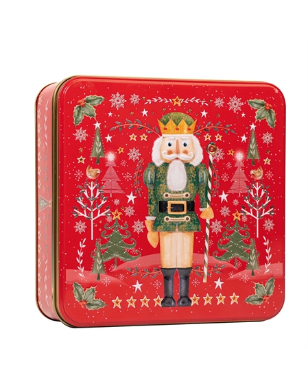 Assorted Biscuits in Nutcracker Tin