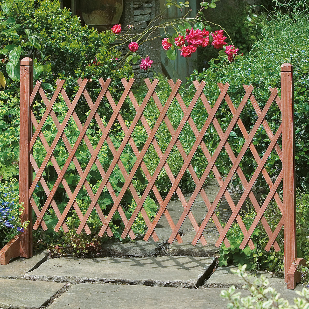 Expanding wooden gate best sale