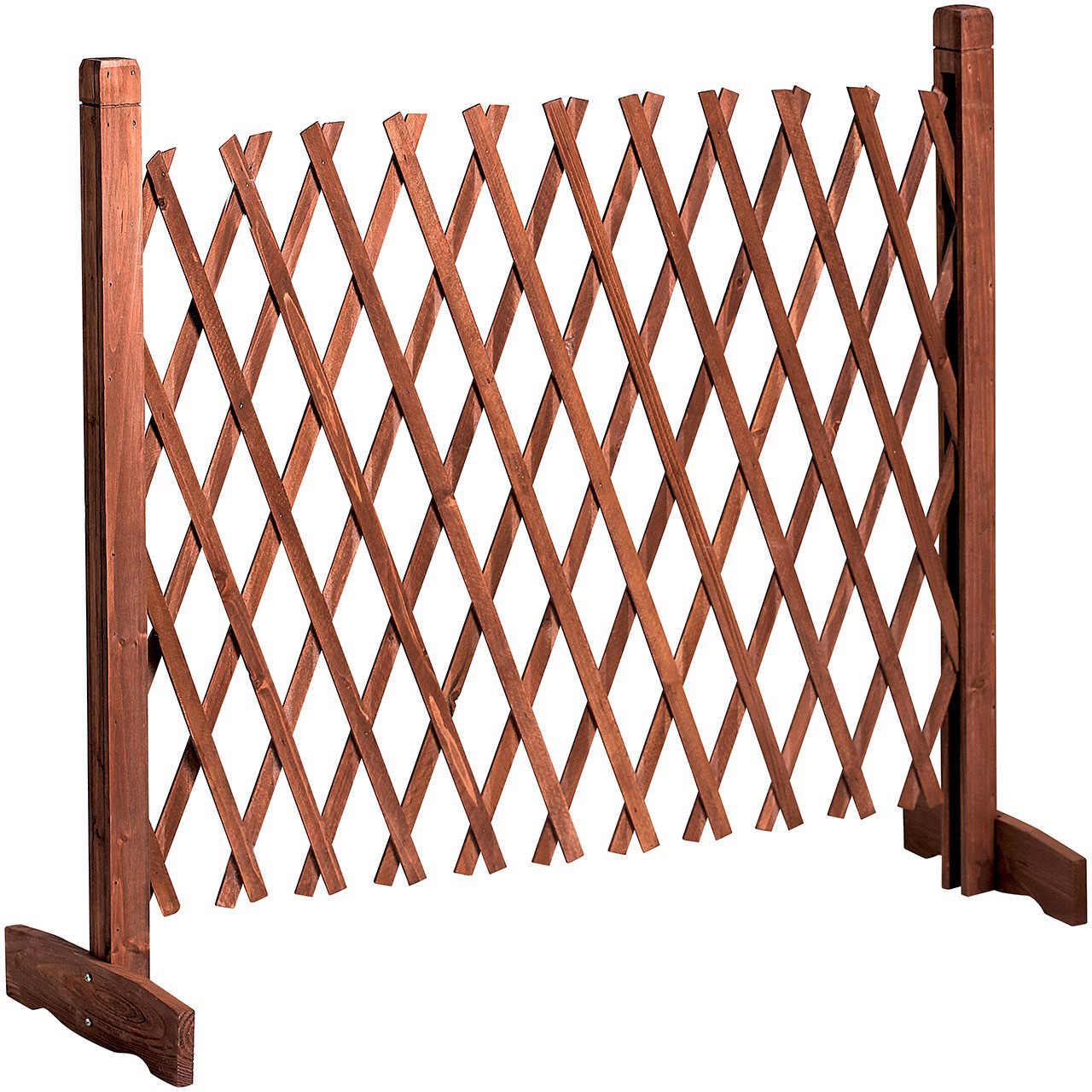 Instant Expanding Wooden Garden Fence