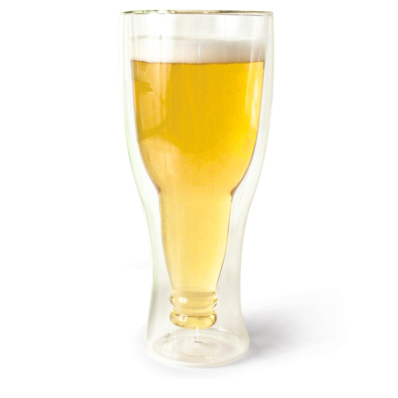 Upside Down Beer Glass