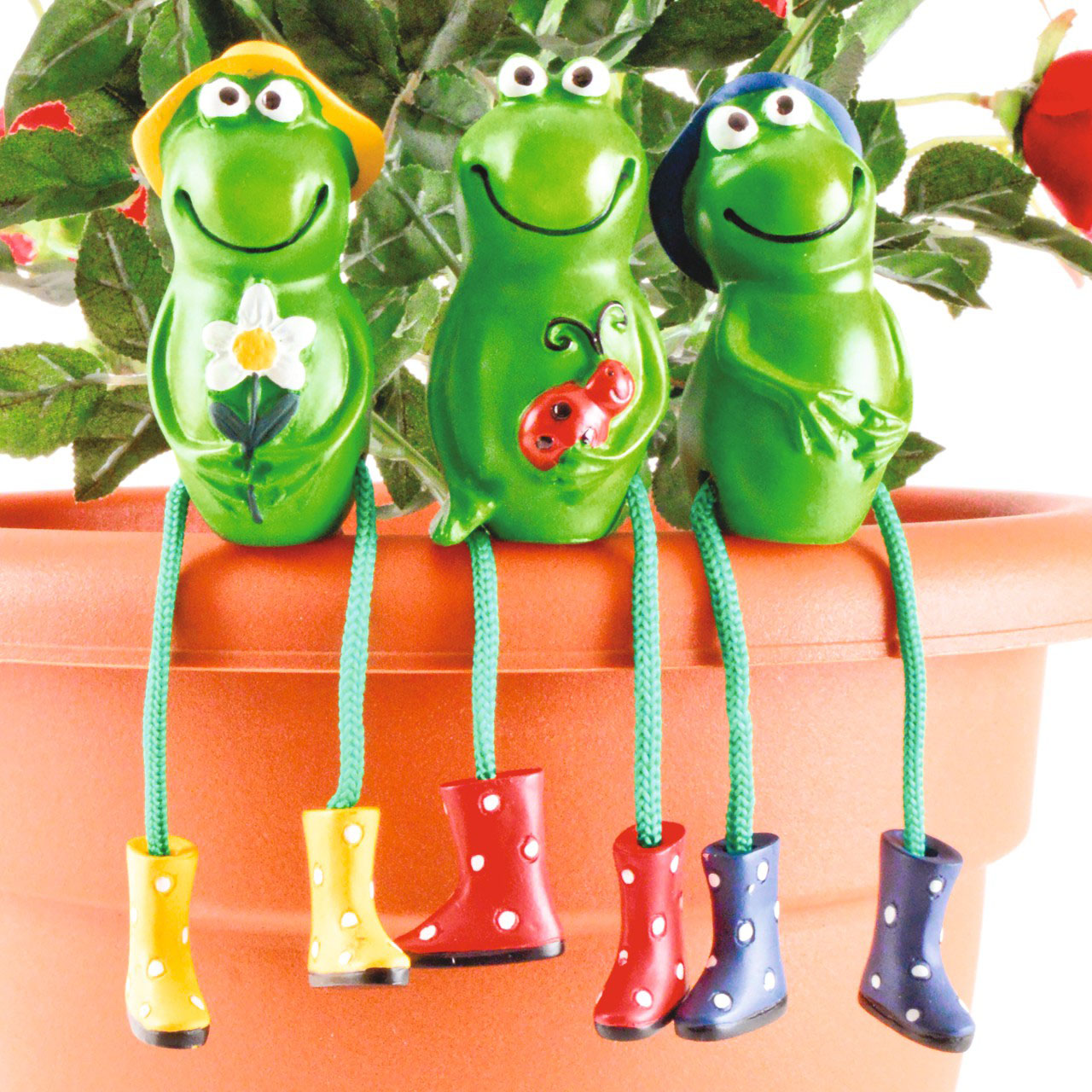 Frog Pot Perchers - Set of 3 | Scott's of Stow