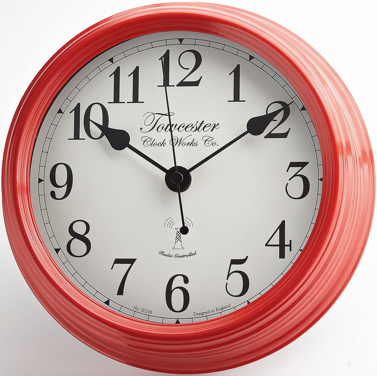 Black Radio Controlled Wall Clock Scott's of Stow