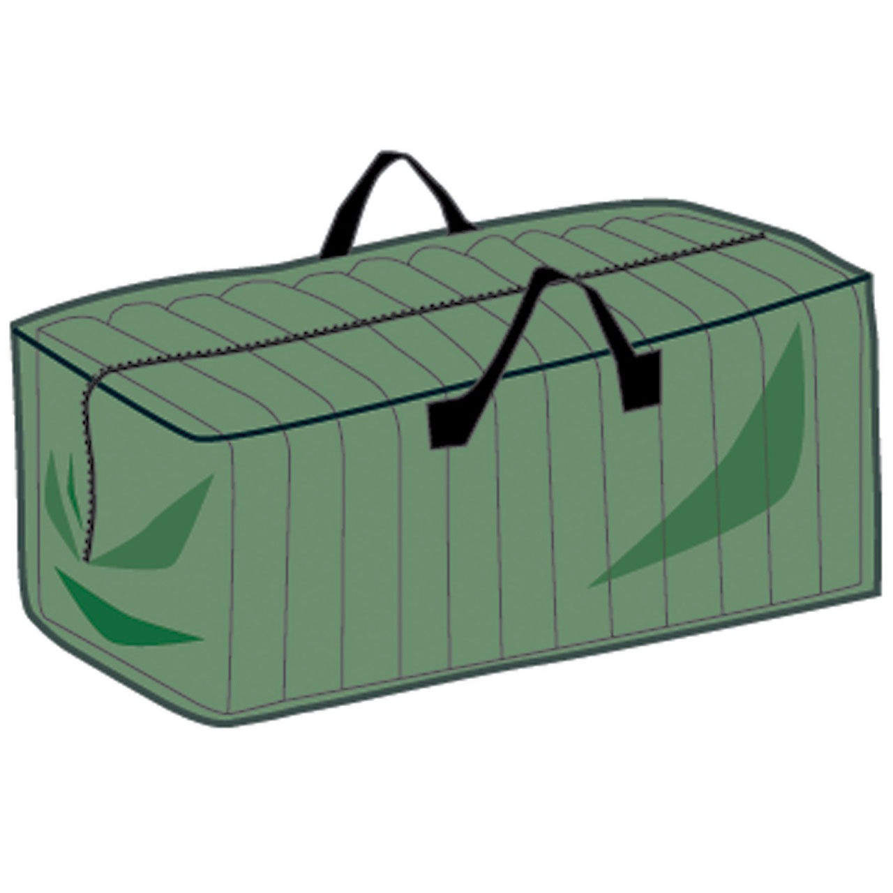 Garden Cushions Storage Bag - Centre Zip