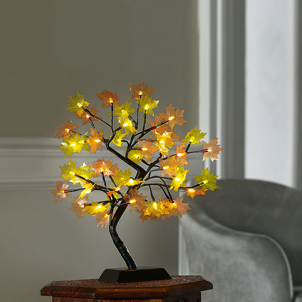 Illuminated LED Maple Tree