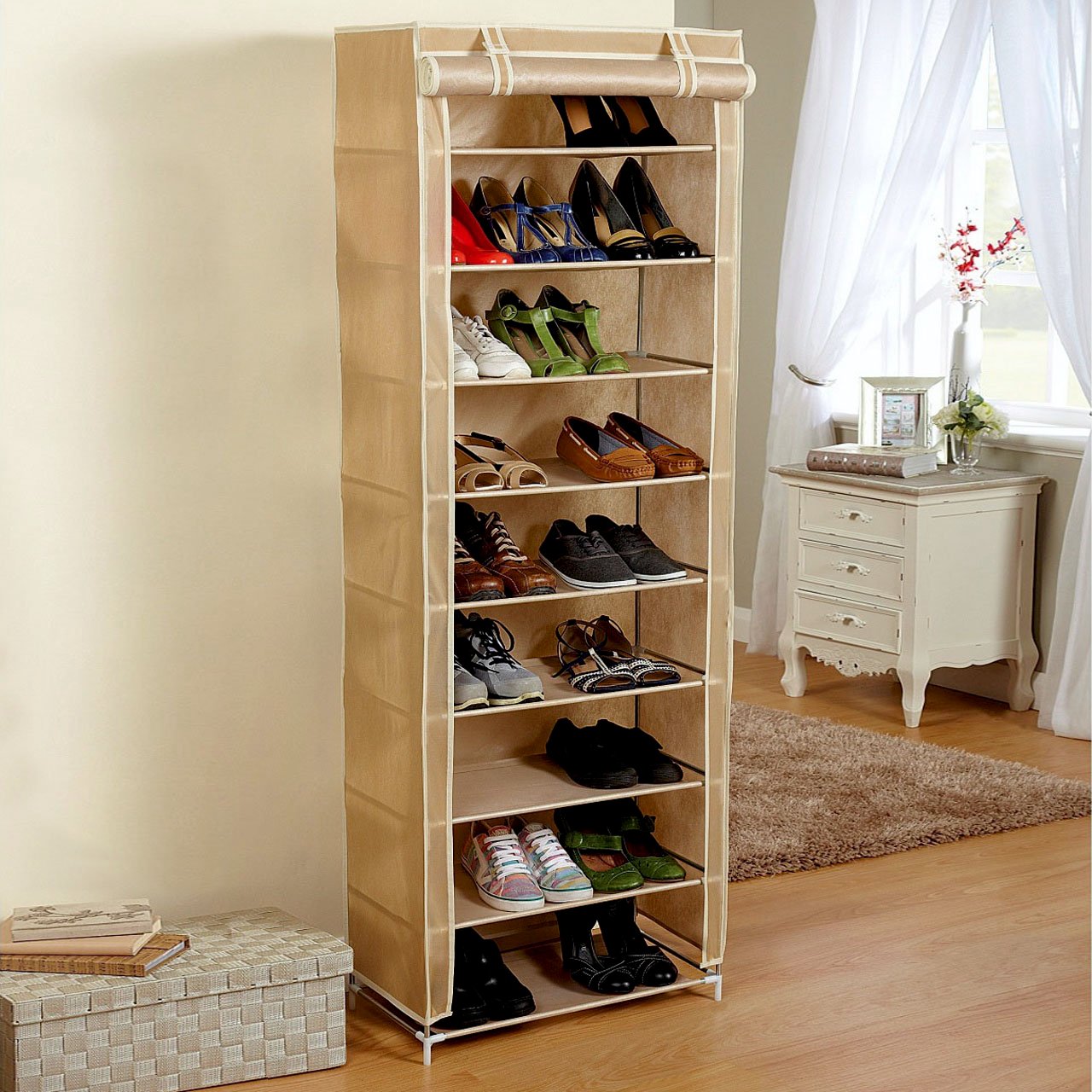 Fabric Shoe Rack Wardrobe | Scott's of Stow