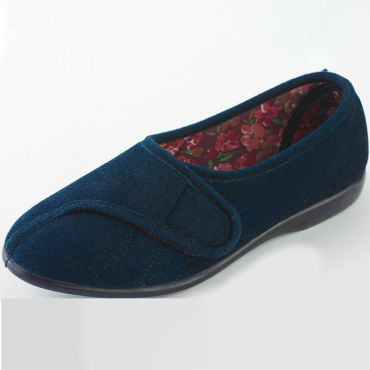 Navy discount ladies slippers