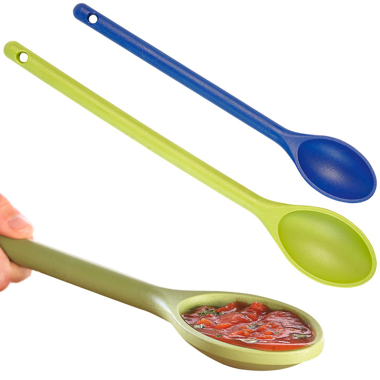 Non-Stain Nylon Cooking Spoons - Set of 2
