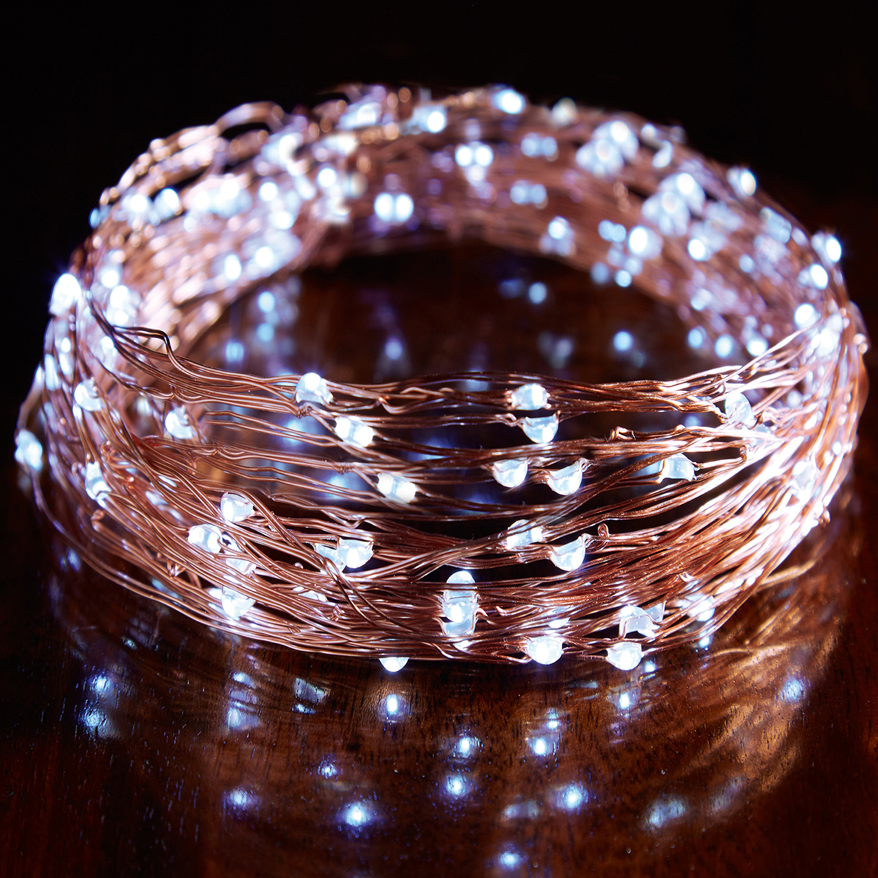 100 LED Copper Wire Lights