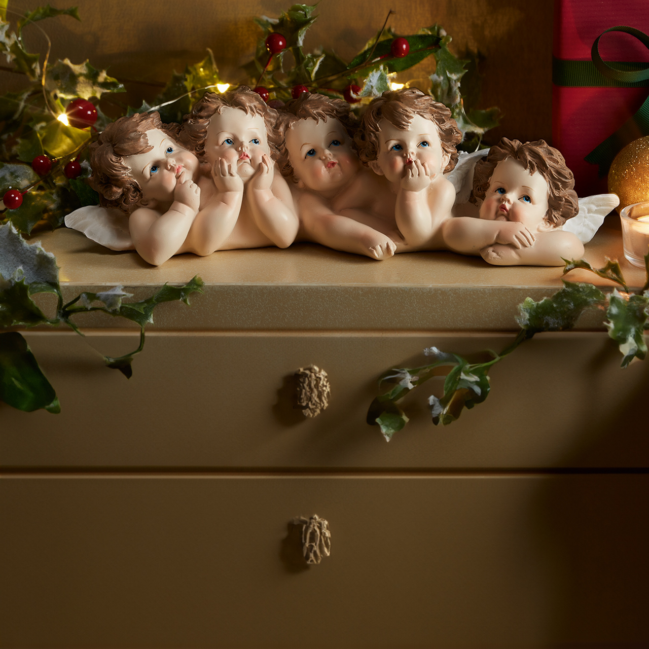 Christmas Cherubs Ornament