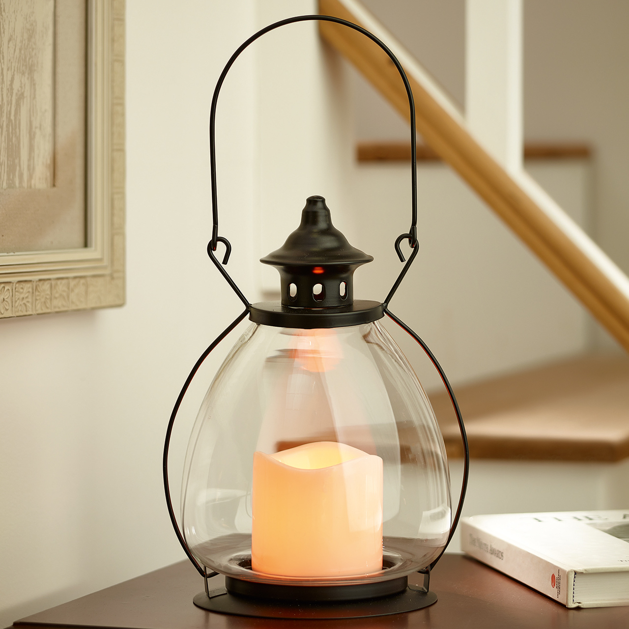 Shepherd?s Lantern With LED Candle