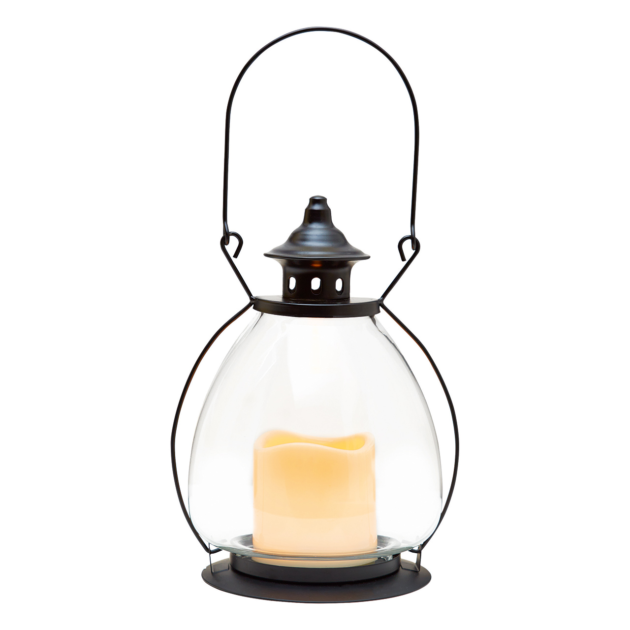 Shepherd?s Lantern With LED Candle