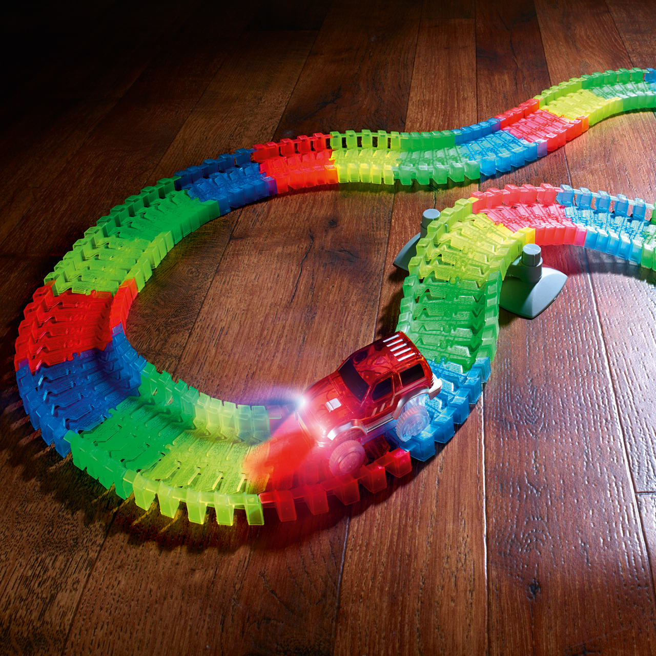 Light-Up Tracks and Racing Car