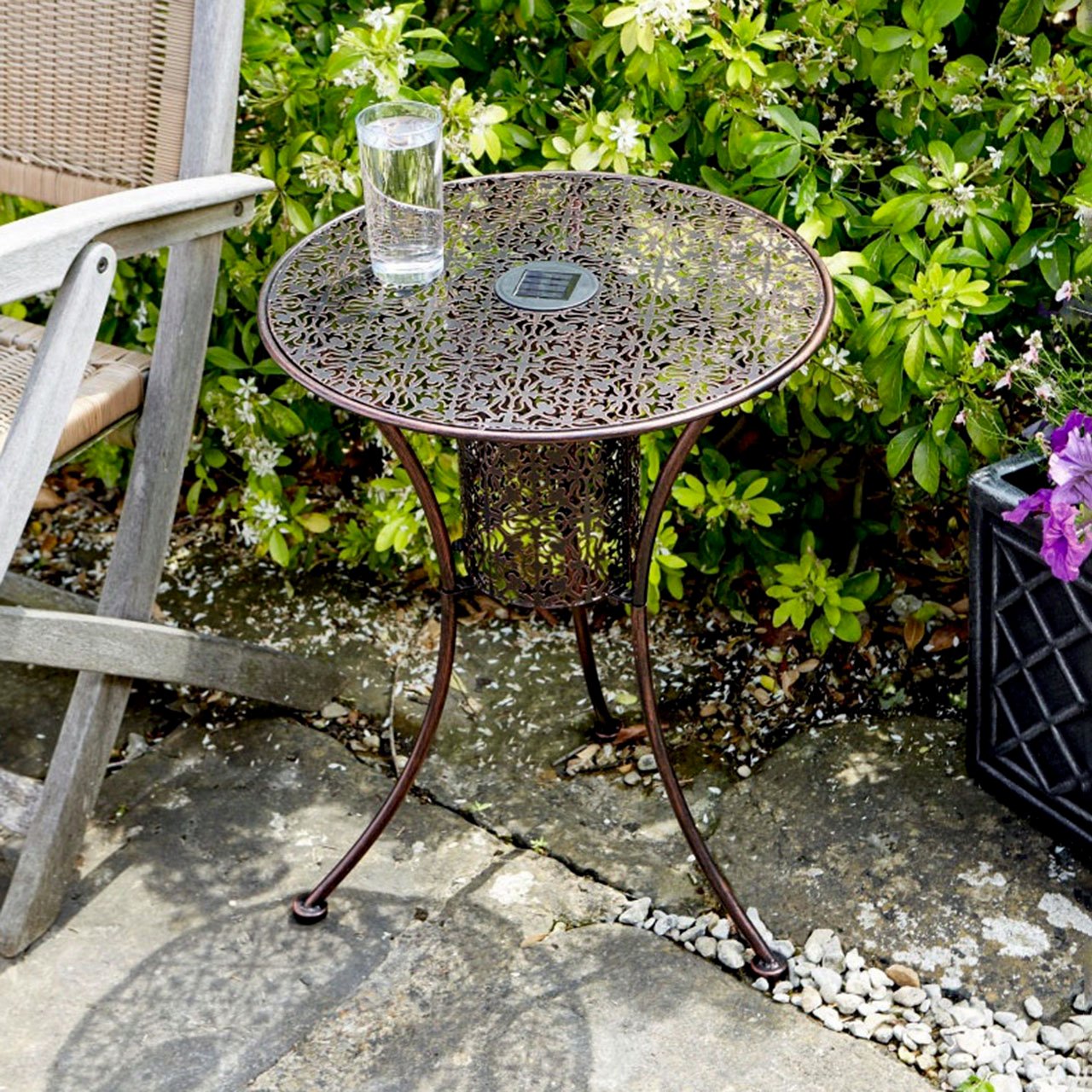 Filigree Solar Garden Table Scott's of Stow